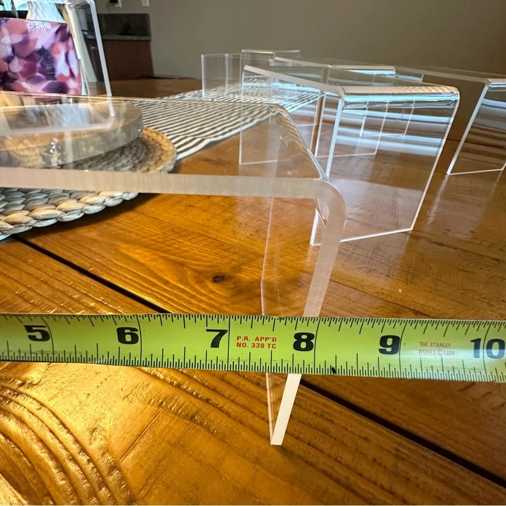 Clear Acrylic Display Risers - Picture 4 of 6